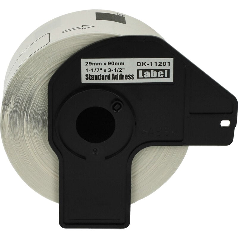 Vhbw - Rouleau d'étiquettes 29mm x 90mm compatible avec Brother pt QL-800, QL-820NWB, QL-810W, QL-720, QL720NW imprimante d'étiquettes - premium