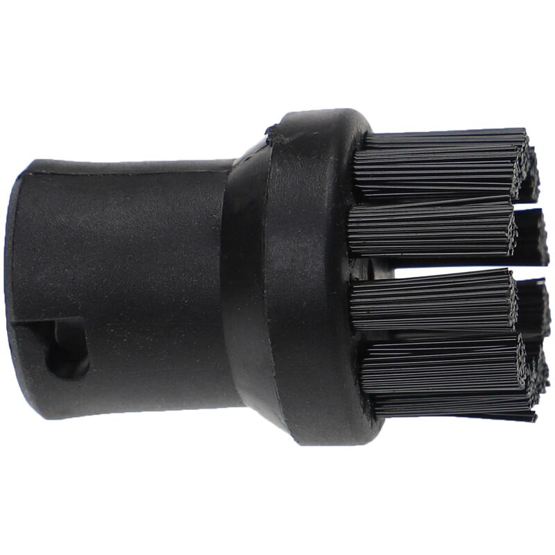 Vhbw - 1x Round Brush compatible with Kärcher k 1001, jtk 1205, k 1102, k 1201, k 1401 plus, k 1100, k 1003 Steam Cleaner - Steam Brush