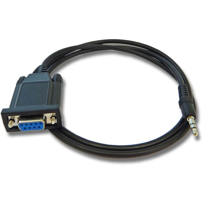 RS232-Câble programmateur pour Talkie-walkie Icom IC-2200H, IC-2720H, IC-2725E, IC-2800H, IC-V8000, IC-3FGX, IC-40S, IC-F10, IC-F11, IC-F11S - Vhbw