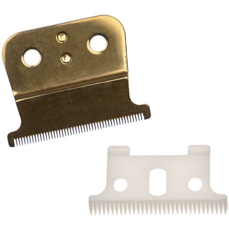 vhbw Schneidsatz 2x Messer kompatibel mit Andis Outliner II Trimmer, SL, SLS Haarschneidemaschine