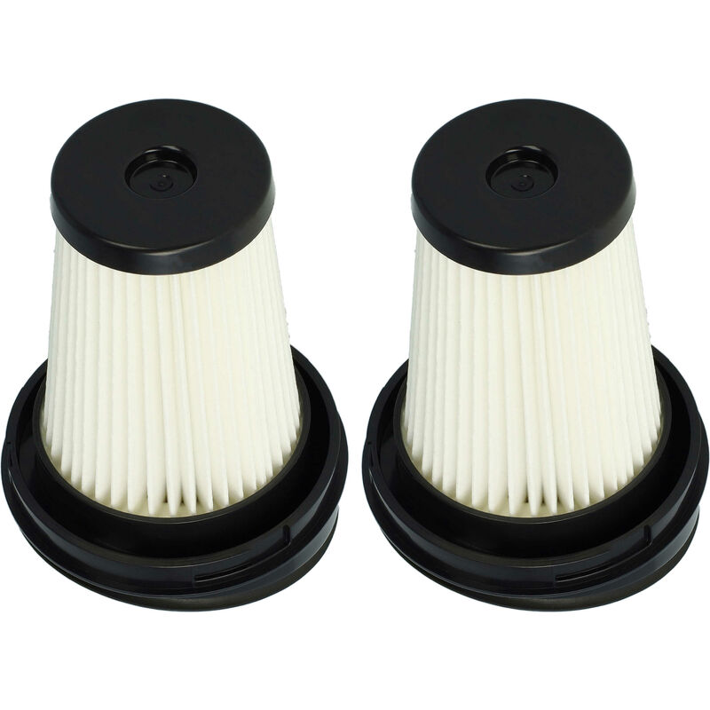 Vhbw - set 2x filtro a pieghe piatte compatibile