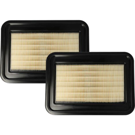 vhbw Set 2x Flat-Fold Filter compatible with Makita VC4210M Vacuum Cleaner - Pleated Filter Element