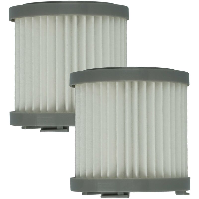 2x Filter compatible with aeg volta VOP5-14EB, VOP5-18IW Vacuum Cleaner - hepa filter Black White - Vhbw