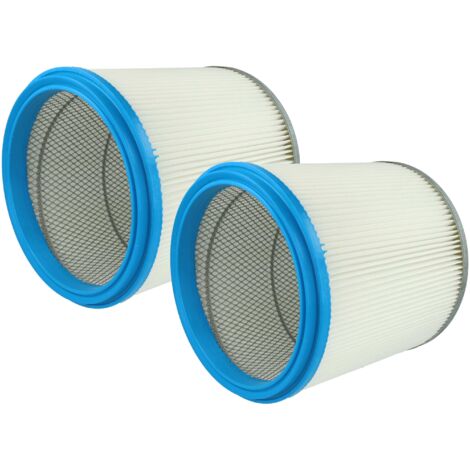 vhbw Set 2x Replacement Filters compatible with Hilti TDA-VC 40, TDA-VC20UM, TDA-VC 20, TDA-VC 30, TDA-VC40U Vacuum Cleaner - Cartridge Filter