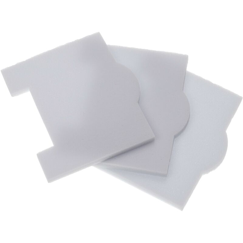 Vhbw - Set 3x Filter compatible with Kärcher nt 65/2 Eco, nt 611 Eco te, nt 611 Eco tea, nt 611 MwF Vacuum Cleaner - Foam Filter