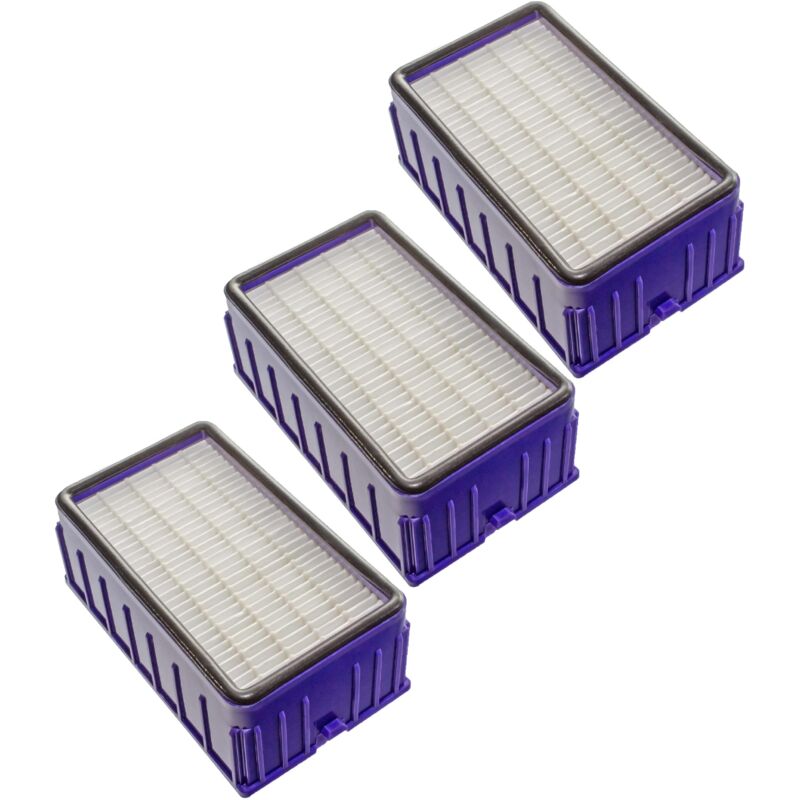 Vhbw - Set 3X Filters Compatible With Dyson Dc-11, Dc11 Allergy Vacuum Cleaner - Hepa Post Motor Filter, Allergy Filter