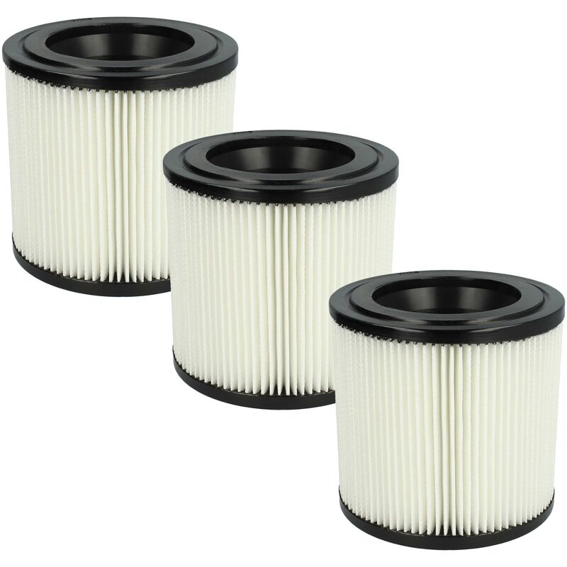 vhbw Set 3x Filters Replacement for Kärcher 2.889-219.0 for Vacuum Cleaner - Cartridge Filter