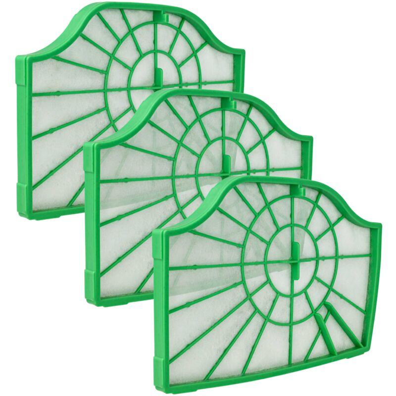 vhbw Set 3x motor filter compatible with Sebo Automatic 370, 470 Vacuum Cleaner - Motor Protection Filter