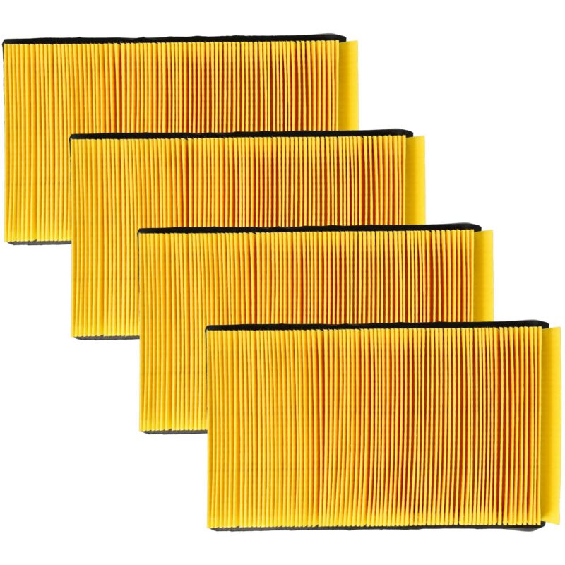 vhbw Set 4x Filter Replacement for Festo Festool 456790, 456077 Filter for Vacuum Cleaner - Main Filter