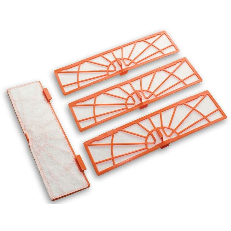 Set 4x Filters compatible with Neato Botvac Connected Robot Vacuum Cleaner - Dust Filter - Vhbw