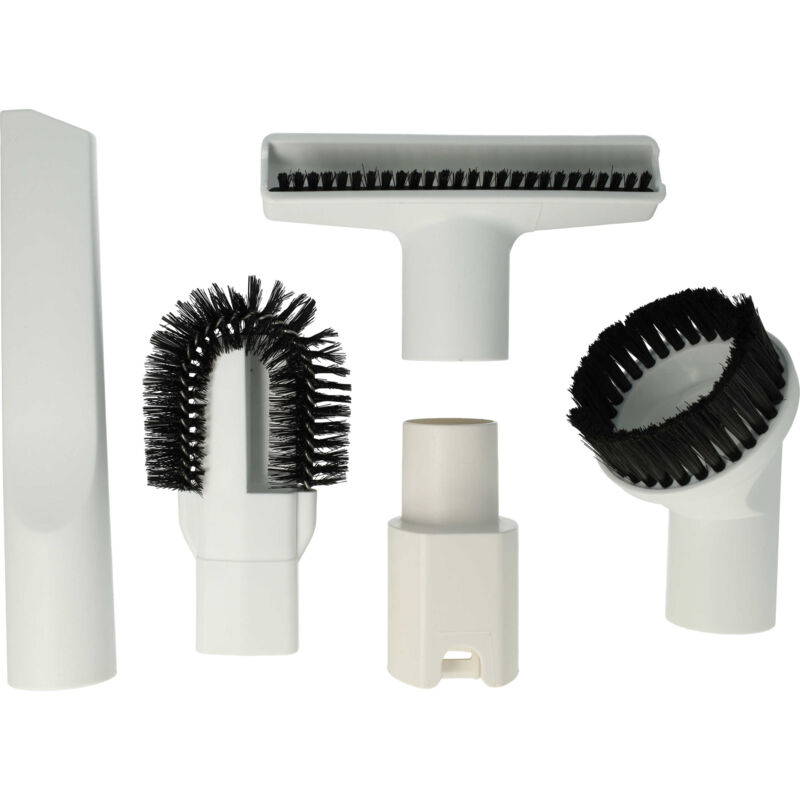 Image of Vhbw - Set di bocchette da 5 pzz. compatibile con Vorwerk folletto VK150, VK200 aspirapolvere bianco