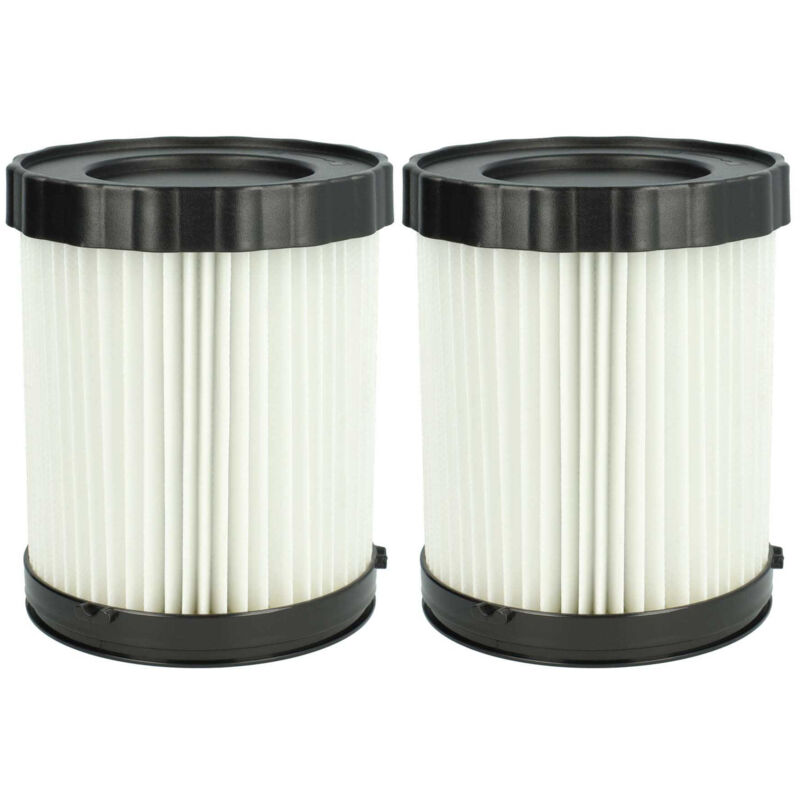 Image of Vhbw - set da 2x filtro a pieghe piatte sostituisce Bosch 3165140917940, 2 608 000 663, 1 600 A01 1RT per aspiratore umido/secco - Cartuccia