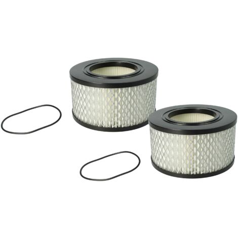 vhbw set da 2x filtro compatibile con Mirka 1242 M AFC, 1230 M AFC aspirapolvere - Filtro HEPA anallergico