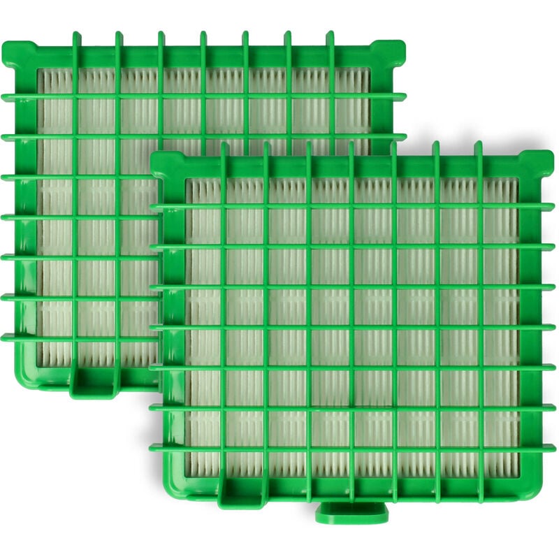 Image of Set da 2x filtro compatibile con Rowenta Silence Force (Lock System), Compact, ExtrCme aspirapolvere - Filtro hepa anallergico - Vhbw