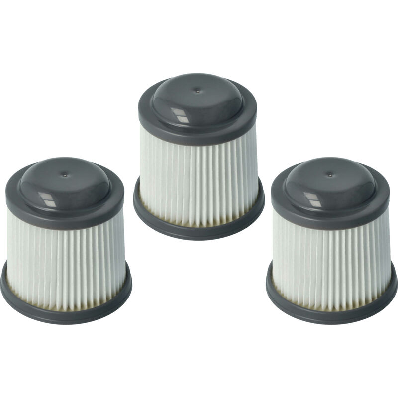 Vhbw - set da 3x filtro a pieghe piatte