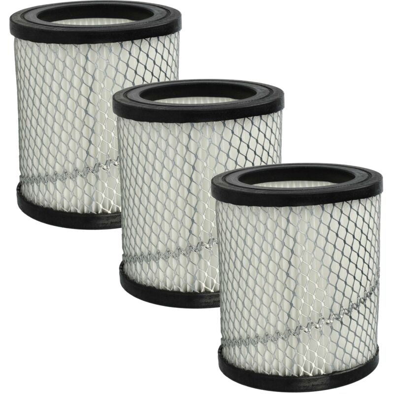 Image of Vhbw - set da 3x filtro compatibile con Grafner aspiratore per barbecue, cenere e camino versione 2.0 aspirapolvere - filtro hepa anallergico
