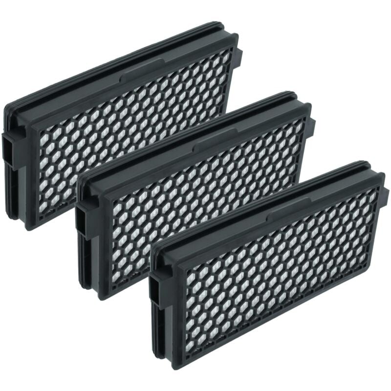 Vhbw - 3x filtro compatibile con Miele Compact C1
