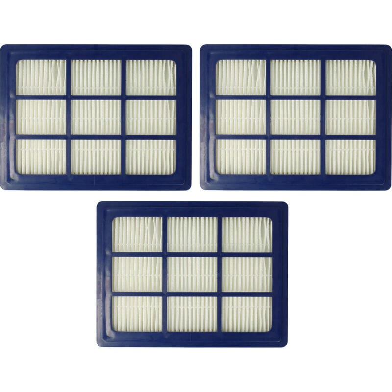 Vhbw - set da 3x filtro compatibile con Nilfisk