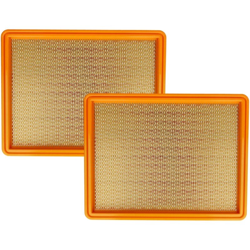 Vhbw - Set de 2x filtres d'aspirateur compatible avec Kärcher nt 700 Eco, nt 701, nt 702, nt 702 Eco aspirateur - Filtre principal, filtre plissé plat