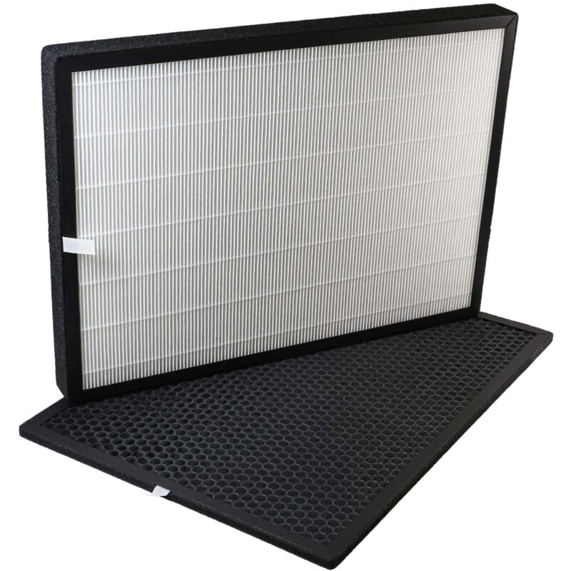 

Set de 2x filtros de aire de repuesto (HEPA, carbono activo) para purificador de aire Marreal AP5001B-FS - Vhbw