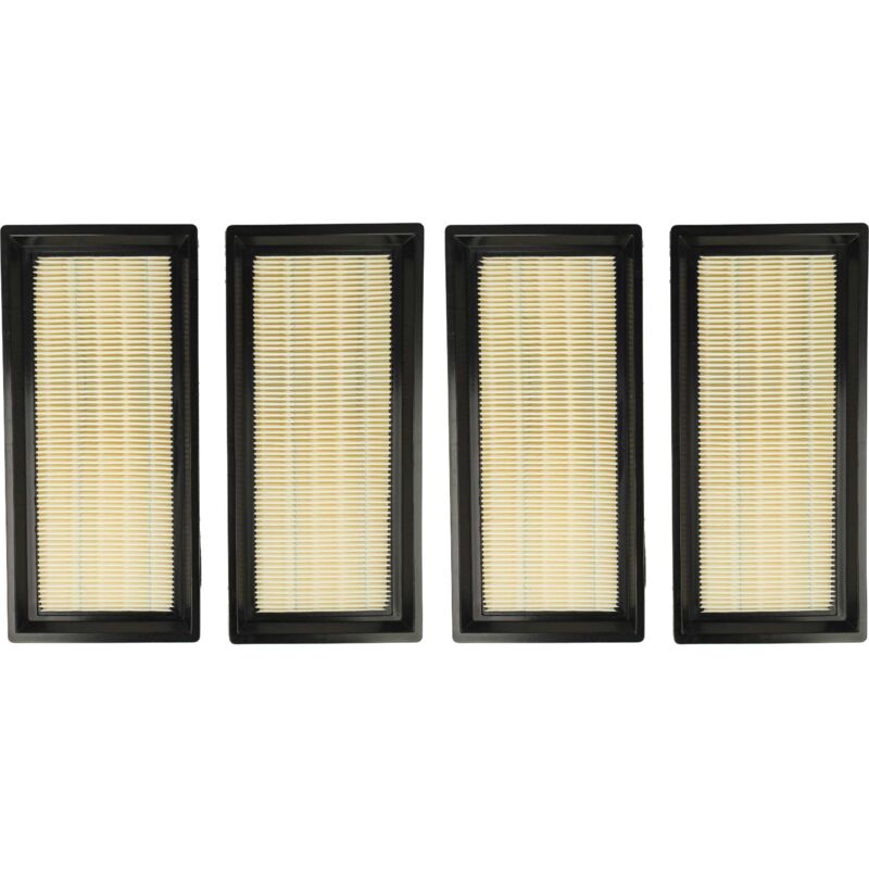 Vhbw - Set de 4x filtres d'aspirateur compatible avec Nilfisk Alto Attix 30-2H pc, 30-2M pc, 30-2M xc, 40-01 pc, 40-21 pc aspirateur - Filtre