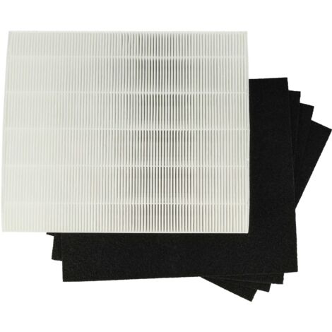 vhbw Set de 5x filtros de aire de repuesto (HEPA, carbón activado para humificador y purificador de aire Winix 123050