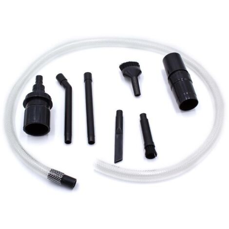 Vhbw – Set de 8 embouts universels pour aspirateur – Compatible Philips, AEG, Electrolux, Dirt Devil, Rowenta, DeLonghi, Miele, Bosch, Siemens – Matériau plastique