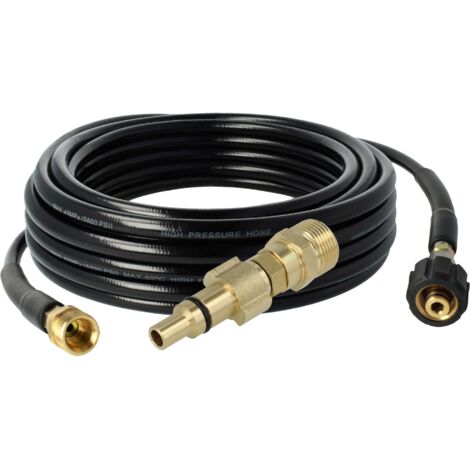 vhbw Set de accesorios de 2 uds. compatible con Lavor hidrolimpiadora - adaptador de conexión, tubo de extensión