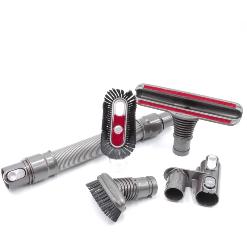 

Set de accesorios para aspirador Dyson inalámbrico, boquilla, cepillo, adaptador, soporte - Vhbw