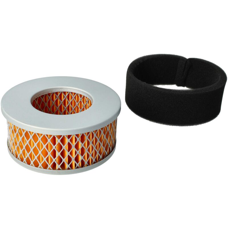 

Set de filtros (1x filtro de aire, 1x prefiltro) compatible con Yanmar L40, L48, L60, L70 Motor para tractor de césped - Vhbw