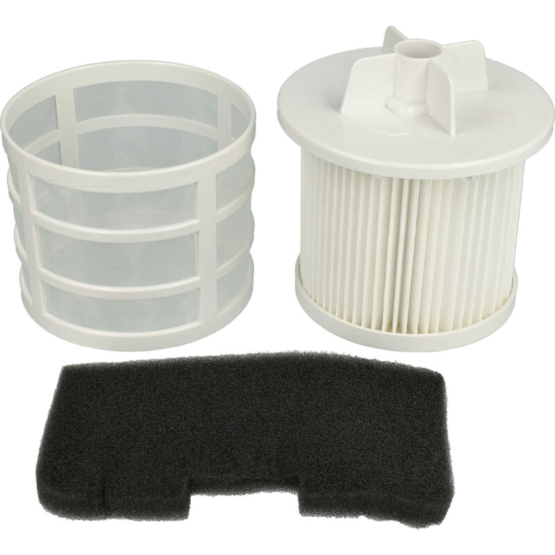 

Set de filtros compatible con Hoover SE71_SE51011 39001373 aspirador - 2x filtro (filtro aire salida, filtro entrada del motor) - Vhbw