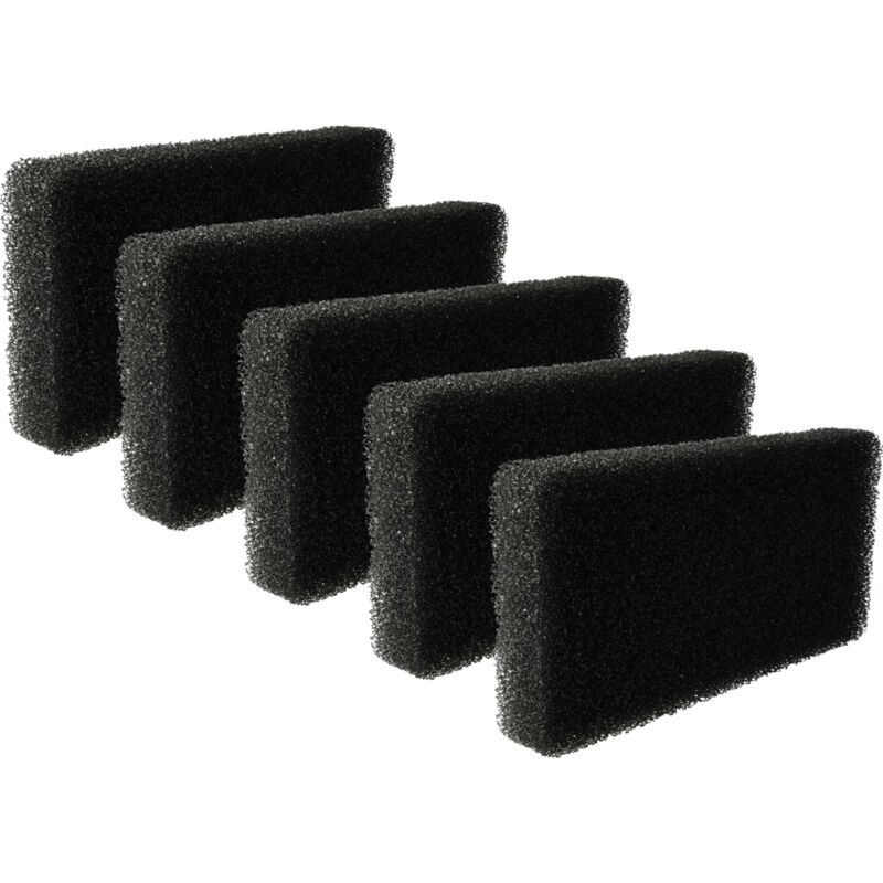 

Set de filtros (5x filtro de espuma) compatible con Gorenje SP10/323 T8111, SP10/330 BFD92AE, SP10/330 D79864J secadoras de ropa - Vhbw