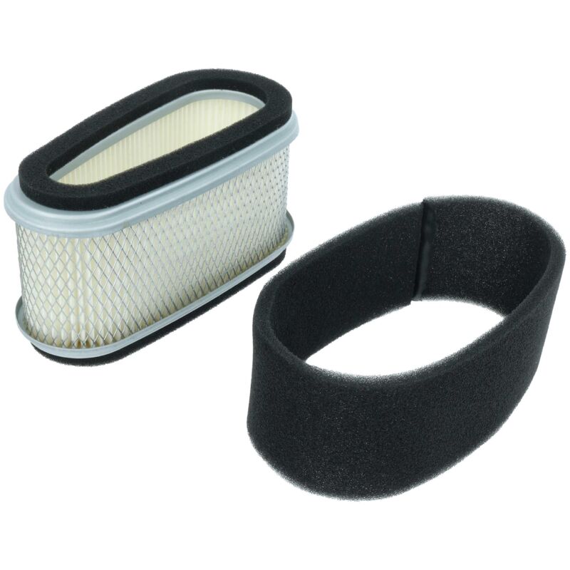 

Set de filtros compatible con Ariens 21391300 6706 Rotary motor cortacésped - 2x filtro de repuesto (1x filtro de aire, 1x prefiltro) - Vhbw