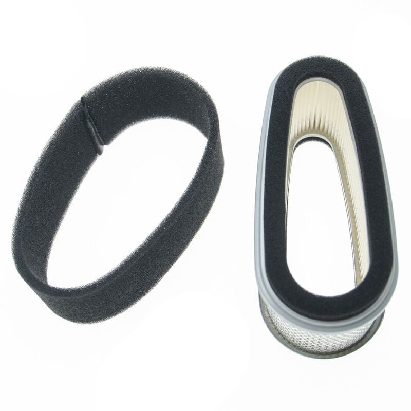 

Set de filtros compatible con Kawasaki FC420V motor cortacésped - 2x filtro de repuesto (1x filtro de aire, 1x prefiltro) - Vhbw