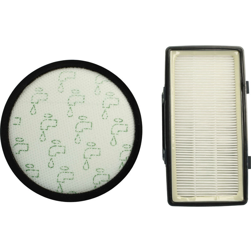 

Set de filtros compatible con Rowenta RO7631, RO7631EA/411, RO7634, RO7634EA aspirador - 2x filtro - Vhbw