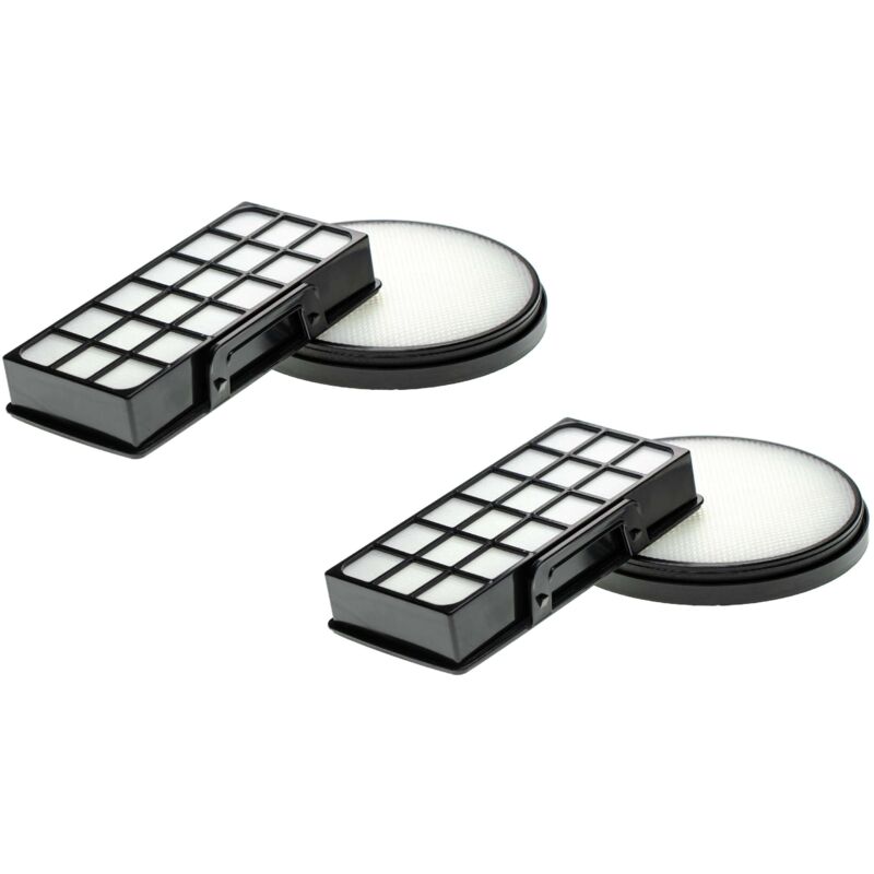 

vhbw Set de filtros compatible con Rowenta X-Trem Power Cyclonic RO6984EA, RO6993EA aspirador - 4x filtro