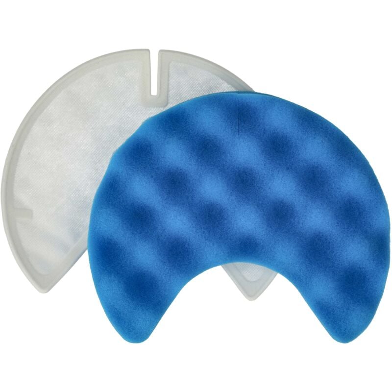 

vhbw Set de filtros compatible con Samsung Navibot VCC8580H3S/XEG aspirador - 2x filtro (filtro de espuma, microfiltro)