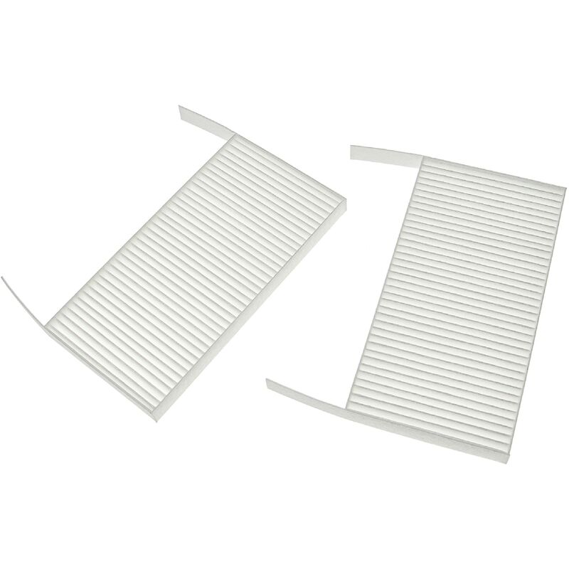 

Set de filtros compatible con Zehnder ComfoAir 70 unidad de ventilación - Filtro de aire G4 / F7 (2 uds.), 19 x 10 x 3 cm, blanco - Vhbw