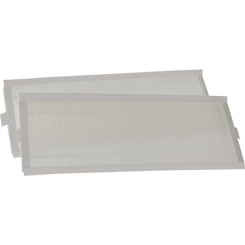 

Set de filtros compatible con Zehnder ComfoAir Q 350, Q 450 unidad de ventilación - Filtro de aire G4 / F7 (2 uds.), 50 x 16 x 4 cm, blanco - Vhbw