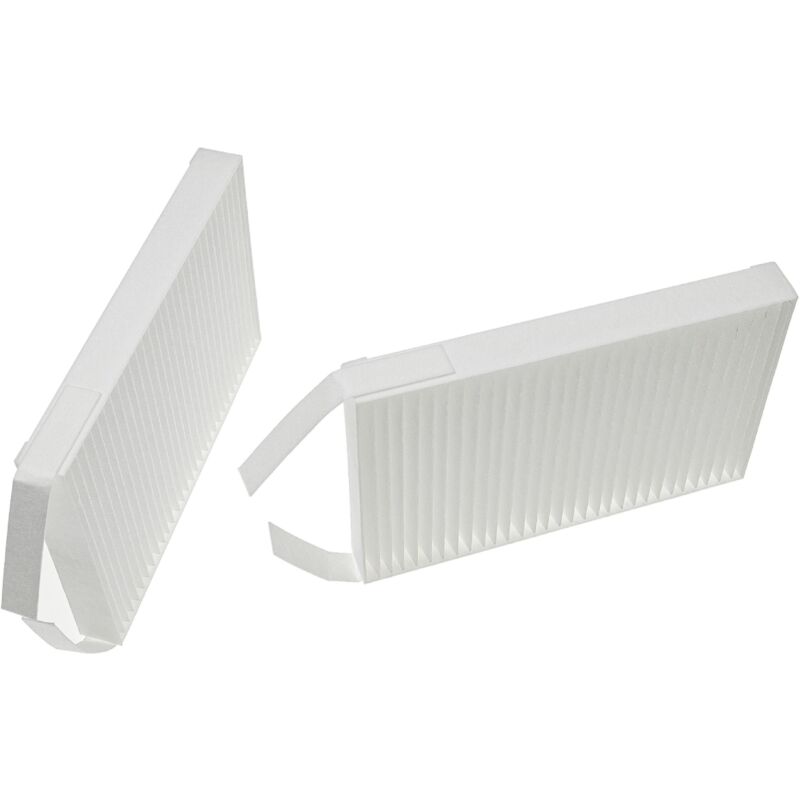 

Set de filtros compatible con Zehnder ComfoSpot 50 unidad de ventilación - Filtro de aire G4 / F7 (4 uds.), 18 x 12 x 4 cm, blanco - Vhbw