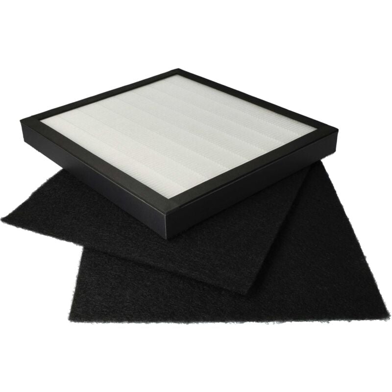 

Set de filtros de aire para humidificadores, purificadores de aire Dirt Devil Pureza AC 150, filtro hepa filtro carbón activo - Vhbw