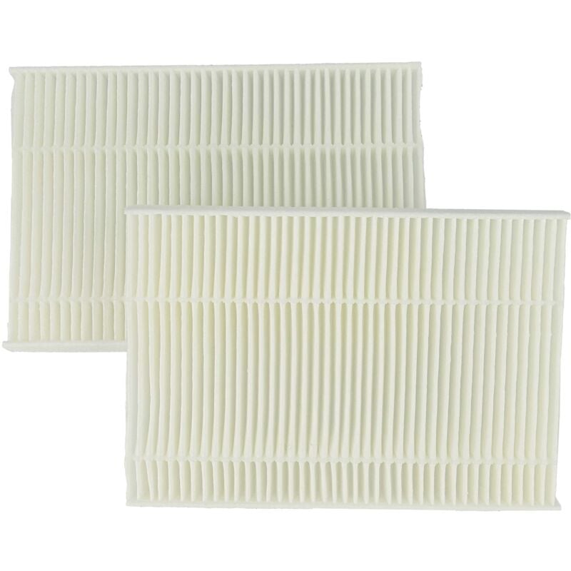 

vhbw Set de filtros filtro de polen para Bosch Drystar WTL127NL/01, WTL127NL/03 secadoras de ropa filtro de repuesto