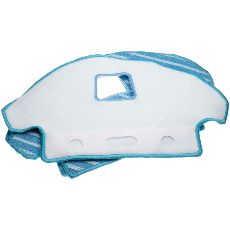 

Set de limpieza (1x soporte, 3x paños de microfibra) compatible con Ecovacs Deebot Ozmo 930 robot aspiradora, robot limpiador, aspirador - Vhbw