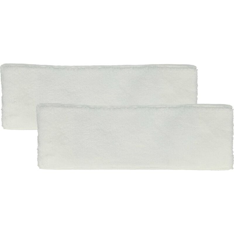 

Set de paños (2 uds.) almohadilla de microfibra compatible con Kärcher SC 3100 B, SC 4, SC 4 + Iron Kit limpiadora a vapor - Vhbw