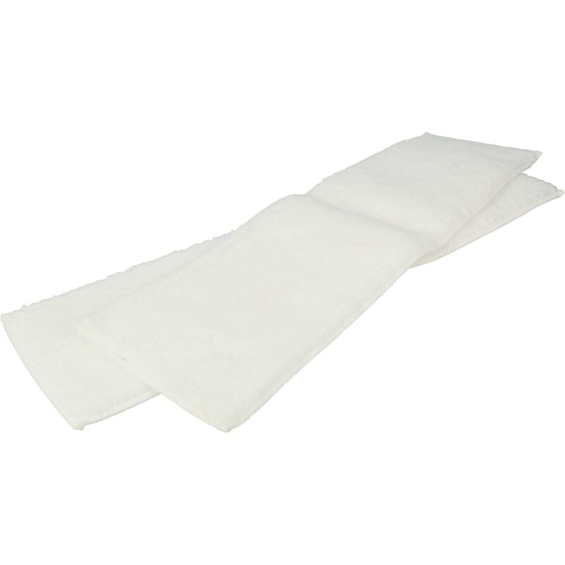 

Set de paños (2 uds.) paño suave para el suelo compatible con Kärcher K 1701 BE 6000, SC 1 Floor Kit limpiadora a vapor - Vhbw
