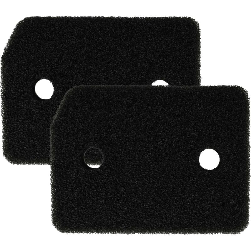 Vhbw 2x filtro zoccolo compatibile con Miele