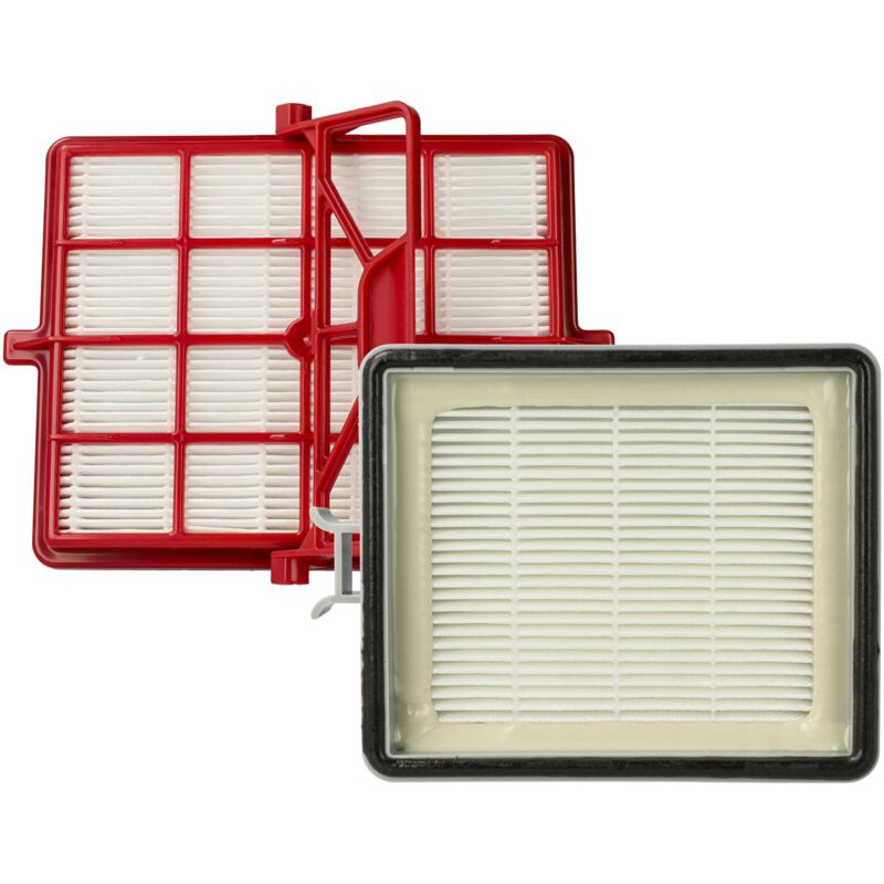 Set di 2x filtri sostituisce Lux 111000160, 11548202 Filtro per aspirapolvere filtro combinato + hepa - Vhbw