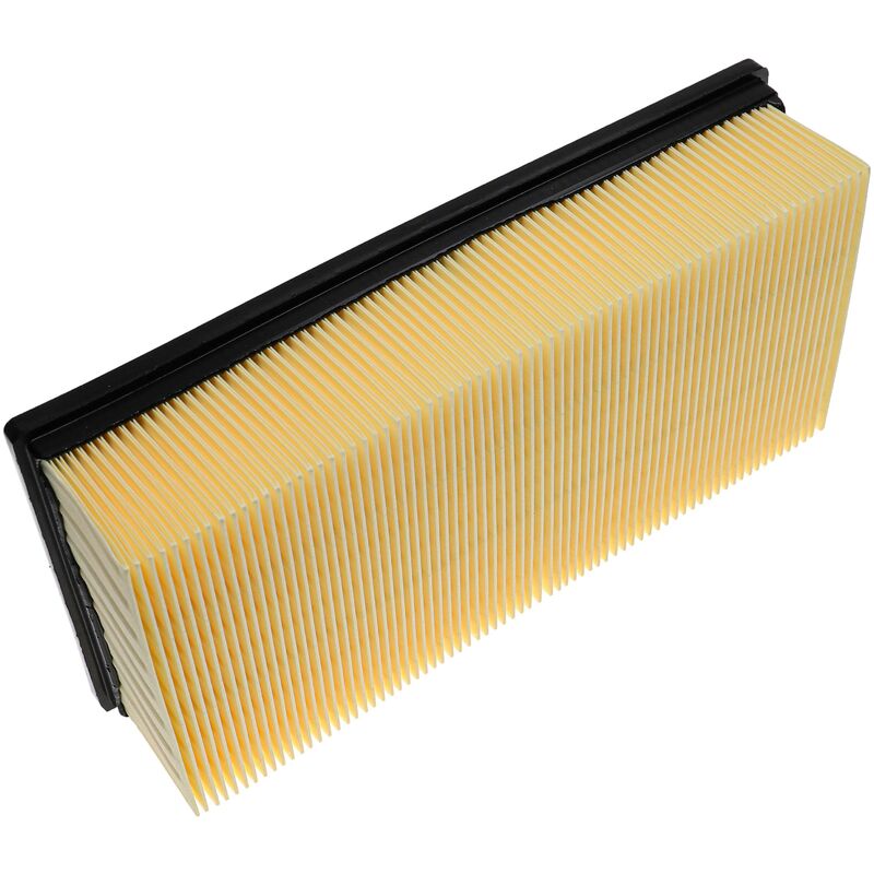 Vhbw - set di 3x filtro a pieghe piatte