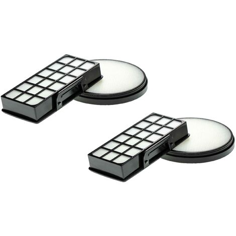 vhbw set di 4 filtri compatibile con Rowenta X-Trem Power Cyclonic RO6954EA, RO6962EA aspirapolvere - filtro pre-motore, filtro aria di scarico EPA