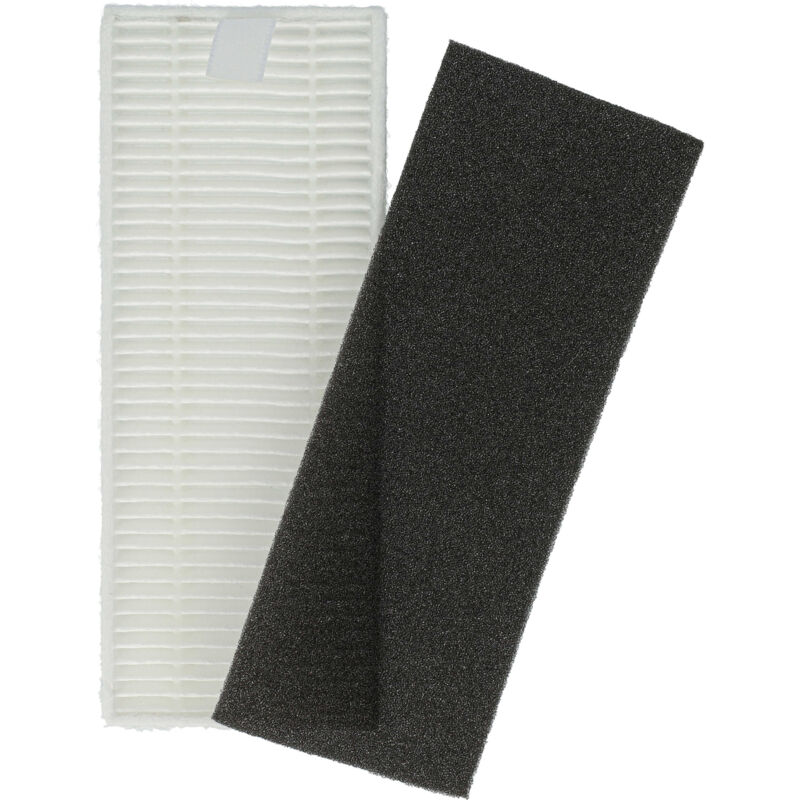 Image of Vhbw - Set di filtri compatibile con Tefal Explorer 40 RG7267, RG7275WH aspiratore - 2x filtro di ricambio (filtro, filtro in spugna)